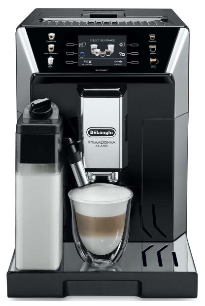 Автоматическая кофемашина DeLonghi ECAM550.65.SB Primadonna Class, черный