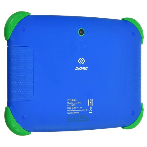 Планшет Digma CITI Kids MT8321 4C/2Gb/32Gb 7" IPS 1024x600/1Sim/синий/BT/2Mpix/0.3Mpix/2800mAh CS7