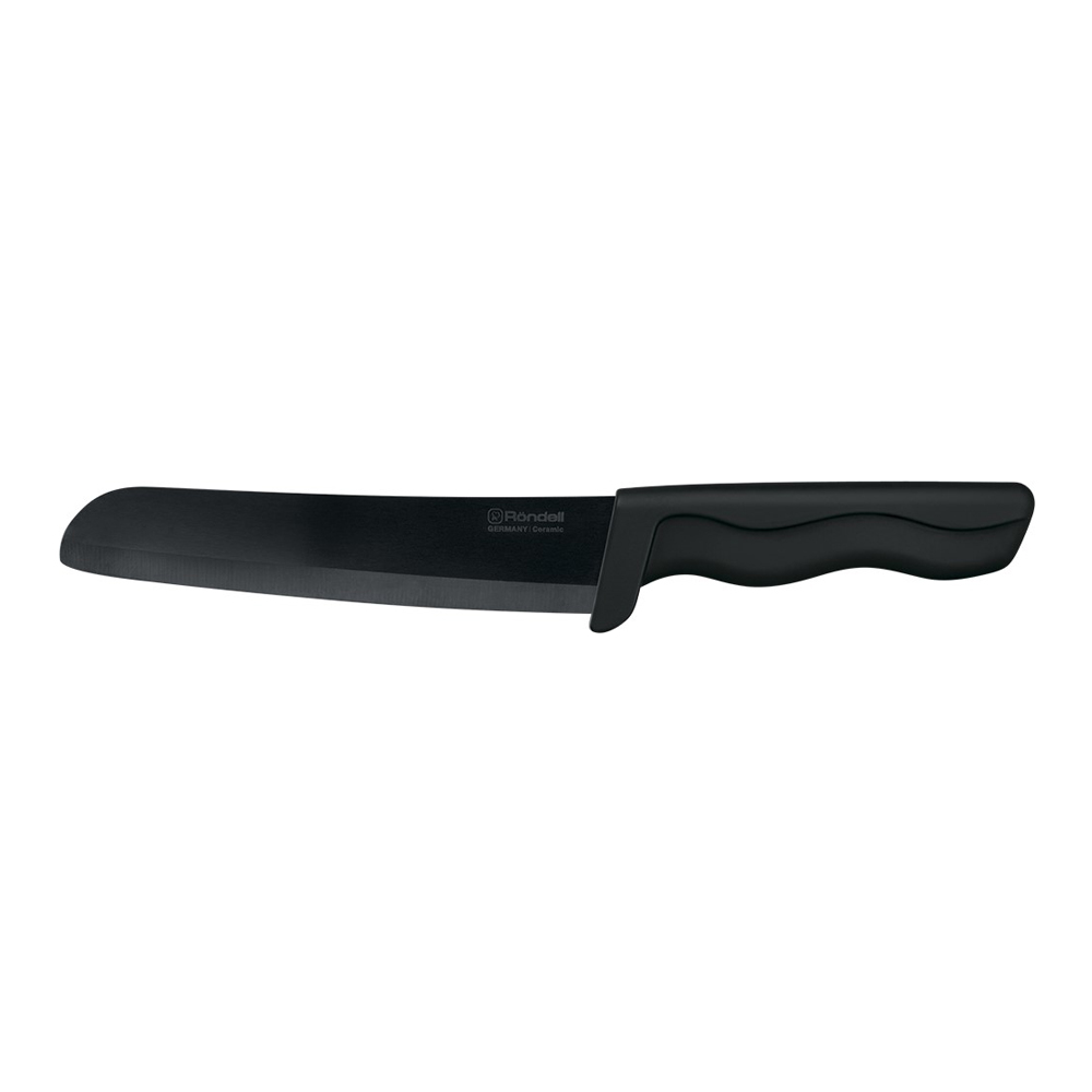 Керамический нож универсальный Rondell 465-RD Glanz Black