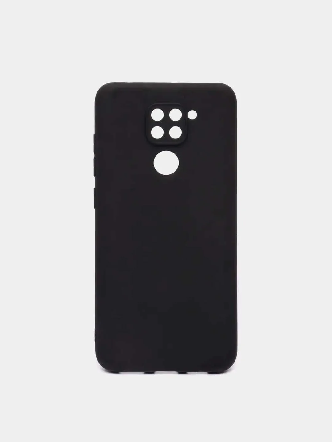 Силикон Xiaomi Redmi Note 9 Матовый черный
