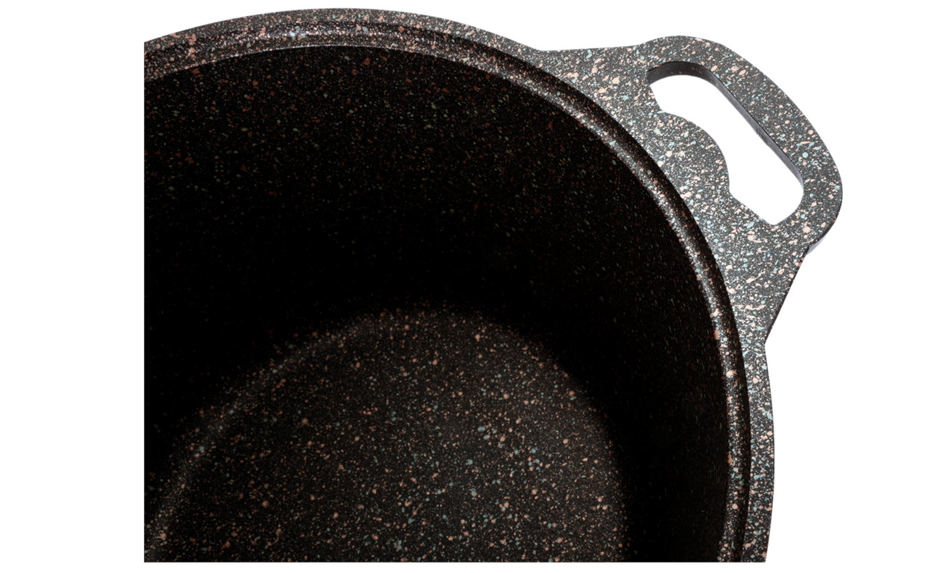 Сковорода Kukmara 8л со стек крышкой, АП линия "Granit ultra"кгг82а