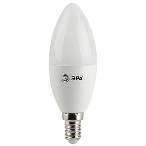Лампа светодиодная  ЭРА LED smd B35-7w-827-E27