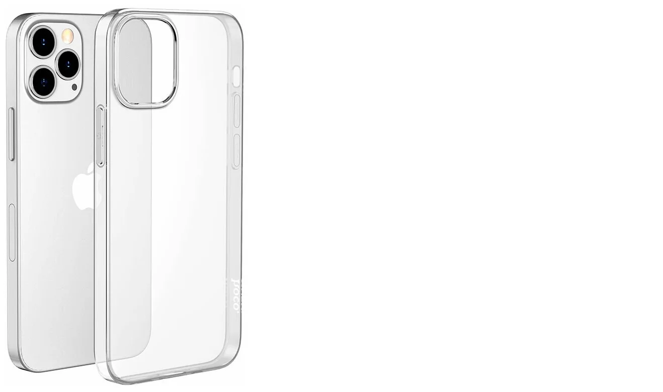 Силикон Apple iPhone 12 Pro Max 6.7 Hoco Light Series прозрачный