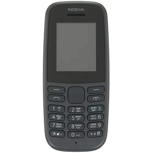 Телефон Nokia 105 DS черный