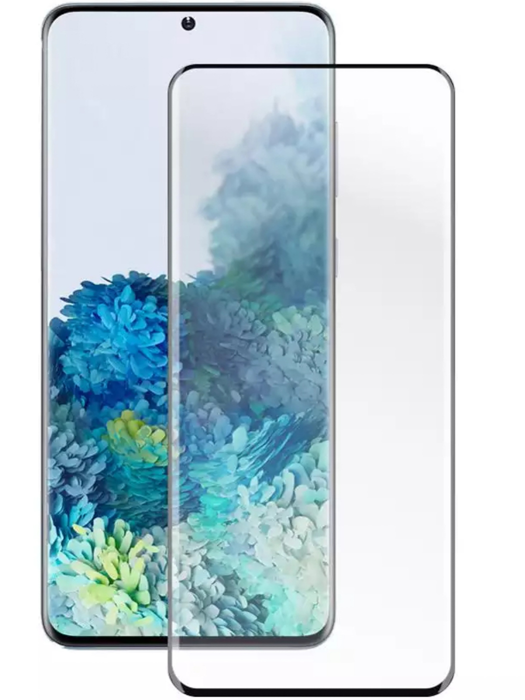 Защитное стекло Samsung Galaxy S20 Plus Premium 3D Черный