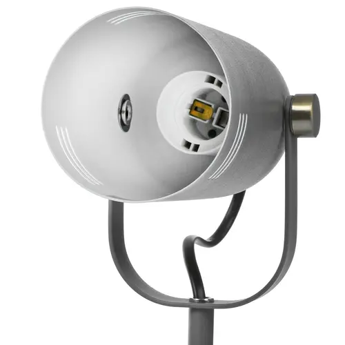 ЭРА наст.светильник N-117-Е27-40W- GY серый