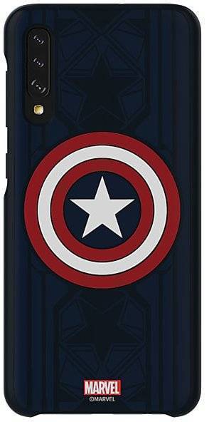 Чехол (клип-кейс) для Samsung Galaxy A50 Marvel Case Captain America синий
