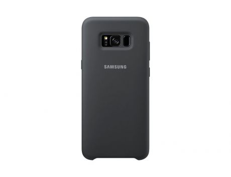 Чехол Silicone Cover темно-серый для Samsung Galaxy S8 Plus