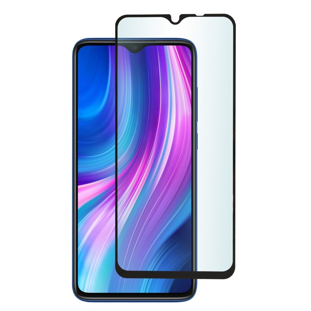 Защитное стекло Xiaomi Redmi 9C 3D черное