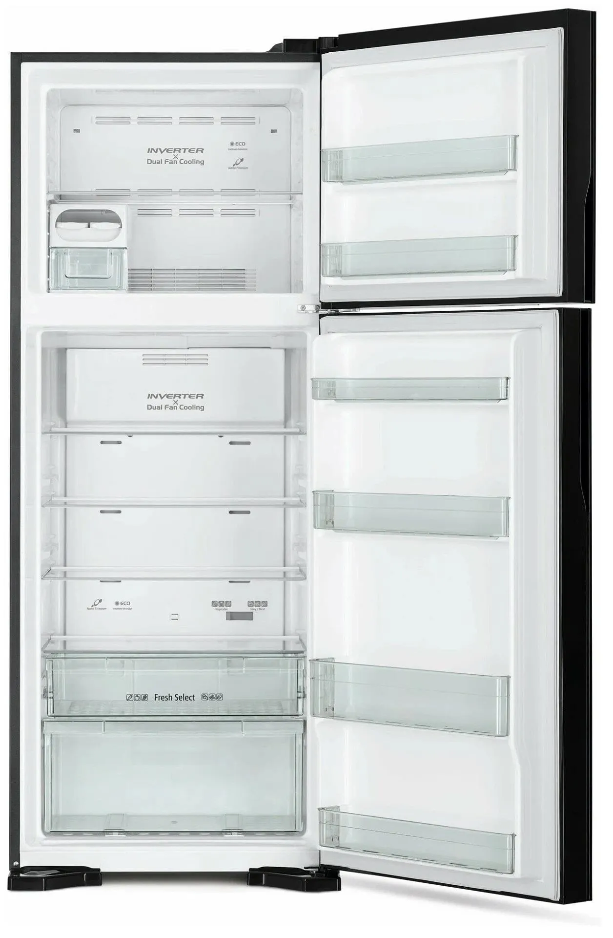 холодильник HITACHI R-VG 540 PUC7 GGR    серый