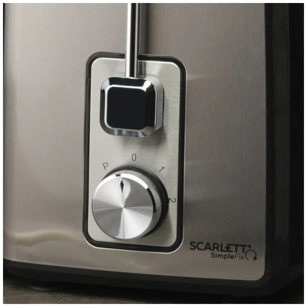 Соковыжималка Scarlett SC-JE50S28, черный/серебристый