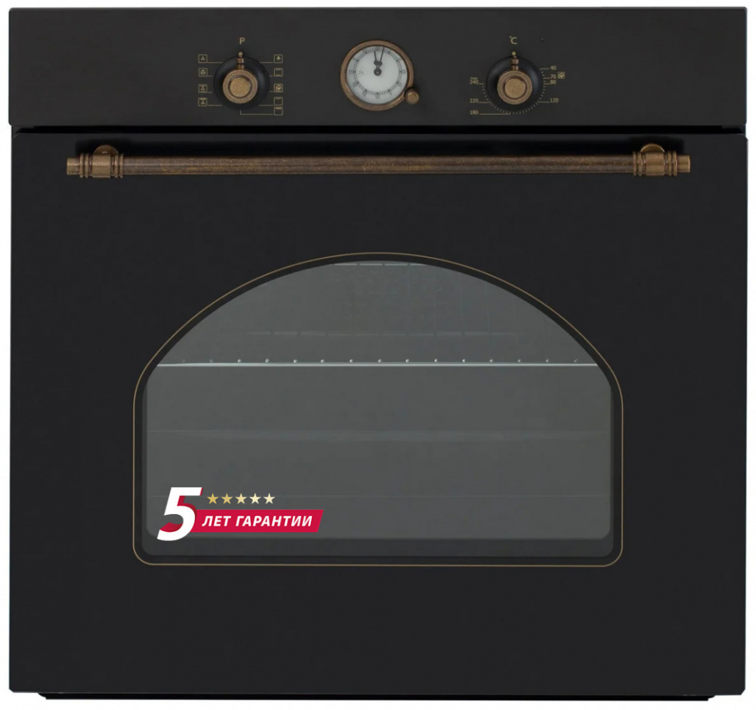 Электрический духовой шкаф Simfer B6EL77017 черный