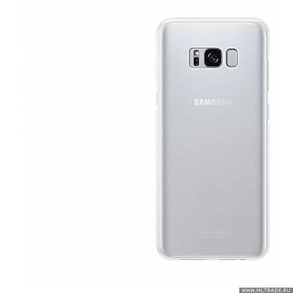 Чехол Clear Cover серебристый/прозрачный для Samsung Galaxy S8 Plus