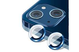 Защитные линзы Breaking для камеры iPhone 14/14 Plus (Синий)