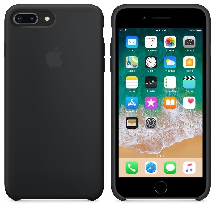 Чехол-накладка Apple силиконовый для iPhone 8 Plus / 7 Plus