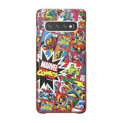 Чехол (клип-кейс) для Samsung Galaxy S10 Marvel Case Mcomics красный