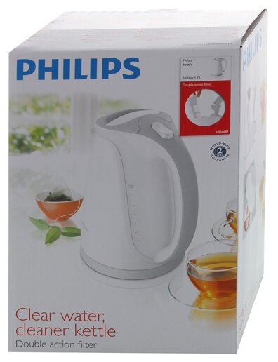 Чайник Philips HD4681, оранжевый